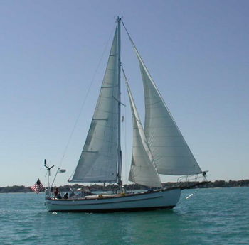 cutter rig sailboat