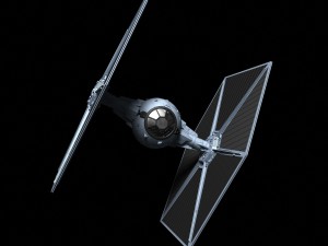 a Star Wars™ TIE Fighter